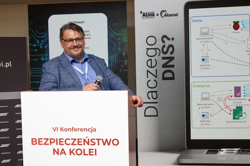 Alma na konferencji „Bezpieczeństwo na Kolei”